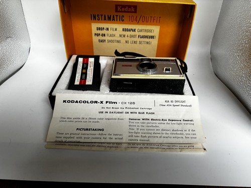 Kodak instamatic 104 outfit - kodak, 104/outfit